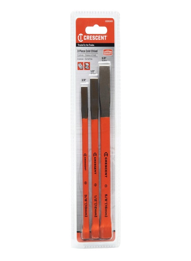 Crescent 3 Piece Set, 3/8", 1/2", 5/8" Chisel - CCOCHS3 - Image 4