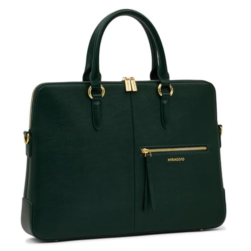 Miraggio Unisex Noel Laptop Bag | With Adjustable & Detachable Strap | Fits Up To 14 Inches Laptop, Green - Image 5