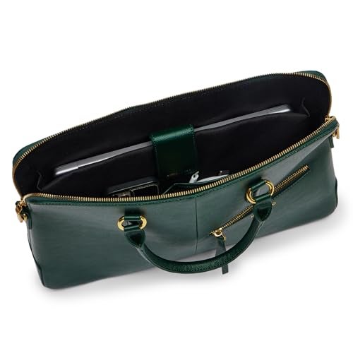 Miraggio Unisex Noel Laptop Bag | With Adjustable & Detachable Strap | Fits Up To 14 Inches Laptop, Green - Image 4
