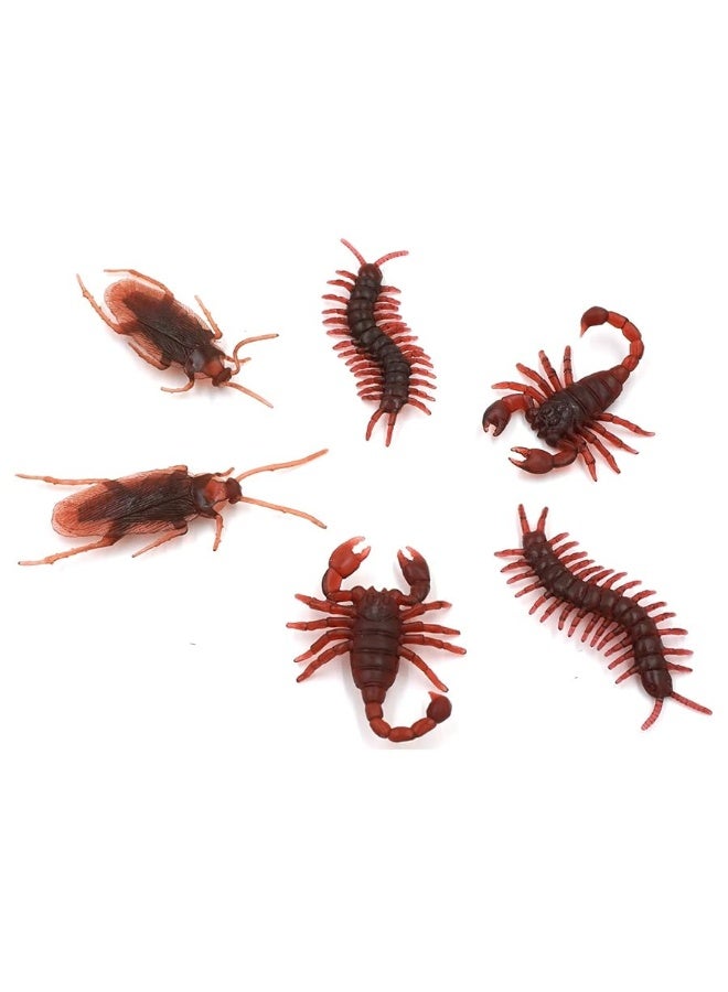 Cooplay 30pcs Vintage Mock Fake Plastic Centipede Scolopendra Roach Scorpion Insects Joke Toys Prank Scary Trick Bugs for Party - Image 5