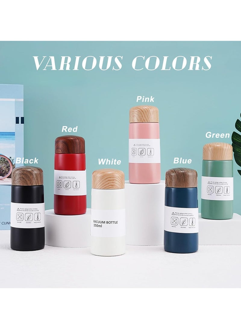 150ml 304 Stainless Steel Mini Thermos Flask, Hot and Cold Drinks Thermos, Insulated Bottles for School, Travel, Work, Outdoor Sports 150ml - Image 3