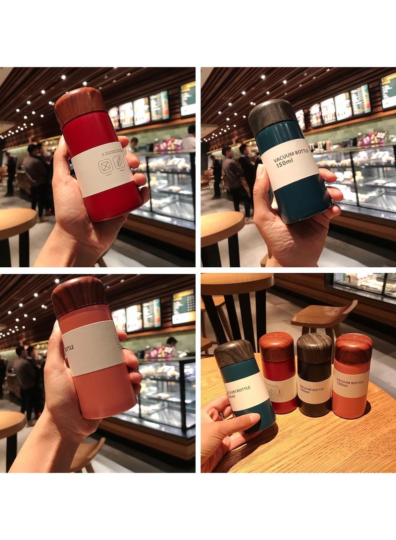 150ml 304 Stainless Steel Mini Thermos Flask, Hot and Cold Drinks Thermos, Insulated Bottles for School, Travel, Work, Outdoor Sports 150ml - Image 4