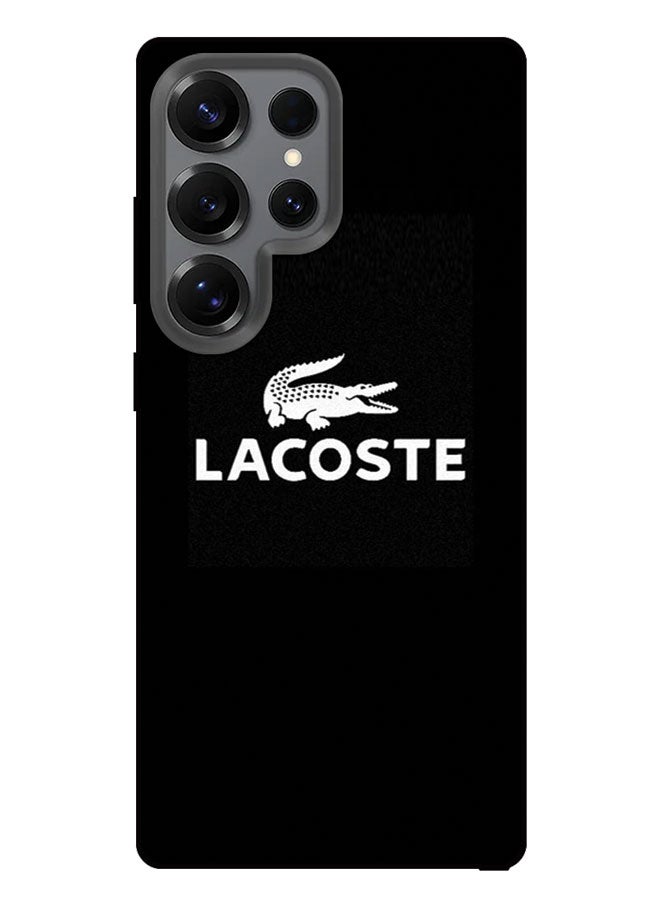 الصيد العين غطاء حماية مطبوع لهاتف سامسونج جالاكسي إس 25 ألترا - شعار لاكوست - Image 1