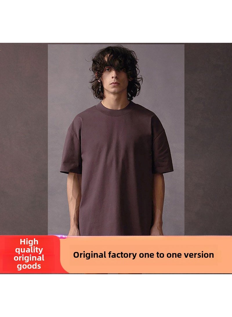 Generic - High-Quality Essentials Mens Tee Fog American Streetwear seal gray - Image 1