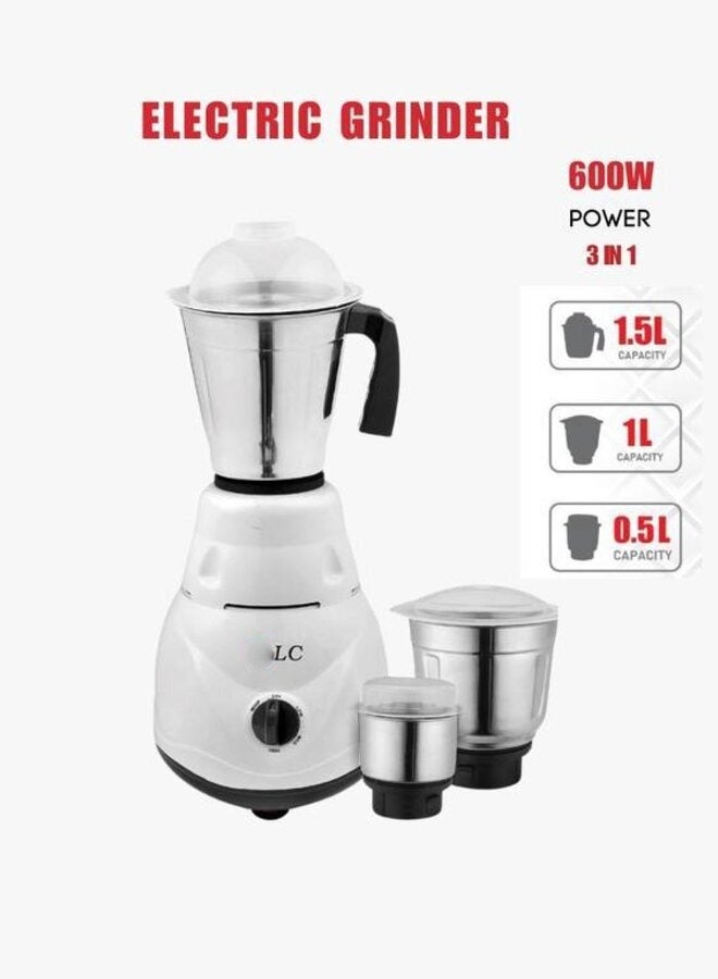 ال سي مطحنة كهربائية 600 واط متعددة الوظائف 3 في 1 - Image 2
