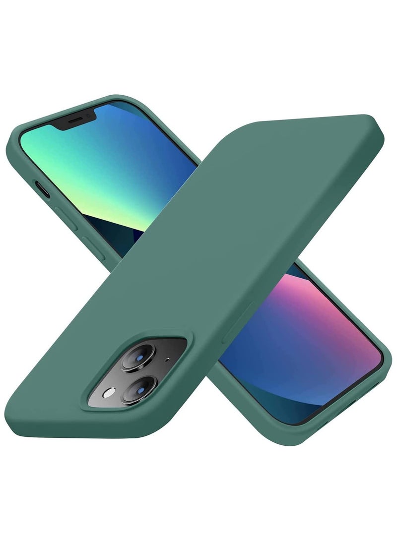 Silicone Protective Case Compatible with iPhone 14 Soft Liquid Gel Rubber Cover Shockproof Bumper Anti-Scratch Anti-Fingerprint Anti-Drop Slim Cover for iPhone (for iPhone 14  ) - Image 1