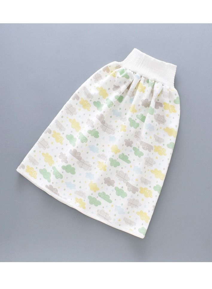 Loquat 1Pcs Cotton Baby Skirt Waterproof Underwear For Pee Nappy Diaper Pants Potty Training 