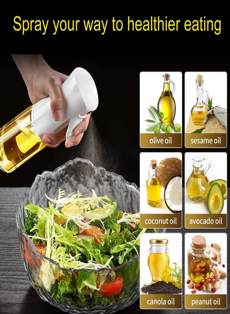 Refillable Oil Sprayer for Cooking - 6.7 fl.oz Glass Oil Mister- Olive Oil Spray Bottle - Olive Oil Sprayer Mister - Oil Spitzer - Kitchen Spray Bottle - Air Fryer Accessories  - Image 5
