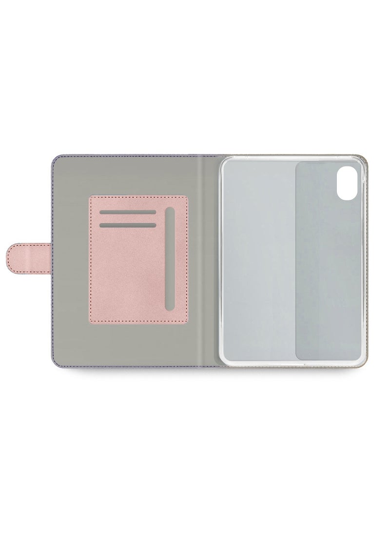 اوميكر غطاء واقي للوحة Honor Pad X8a 2024 (11 بوصة) من الجلد الصناعي مع إغلاق مغناطيسي (TCFPSR) - اللون الوردي الذهبي - Image 3