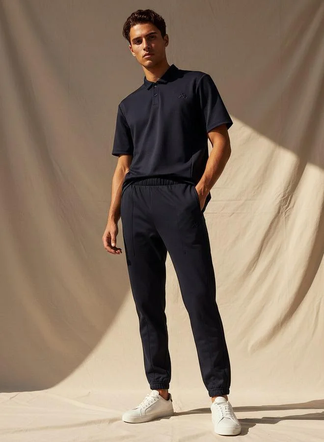 Kappa Blue Kappa Men Elasticated Waist Joggers for Men | Best Price UAE