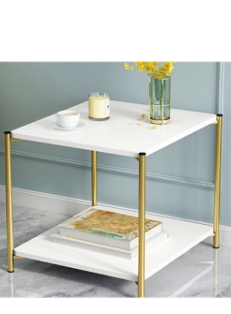 أريكة حديثة طاولة جانبية، طاولة قهوة بسيطة لغرفة المعيشة غرفة النوم شرفة حديثة (H88) - Image 2