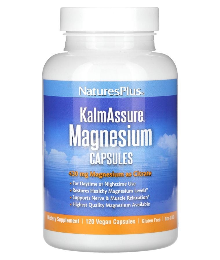كالم أسيور مغنيسيوم 120 كبسولة نباتية (105 ملغ لكل كبسولة)