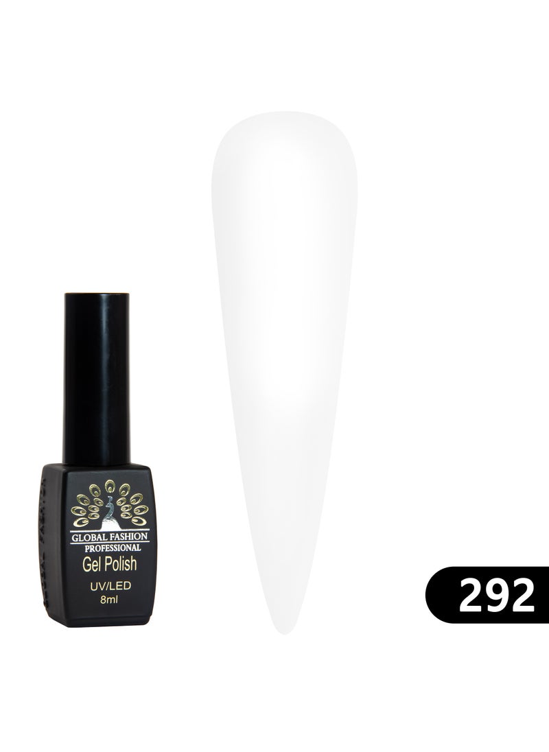 GLOBAL FASHION - Global Fashion Black Elite Gel Polish | 132 Colors of Long-Lasting Elegance - 8ml | 292 - Image 1