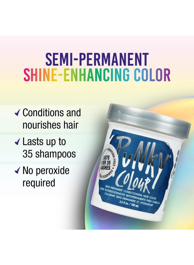 بانكي صبغة شعر شبه دائمة بلون أزرق داكن من بانكي، 3.5 أونصة - Image 2
