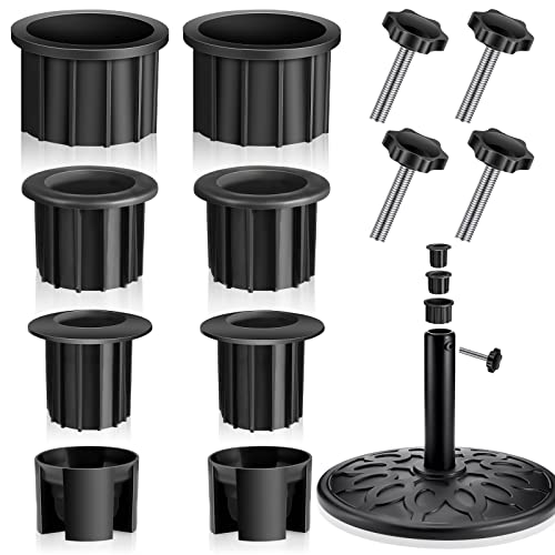 Hotop Hotop 12 Pcs Patio Umbrella Parasol Base Stand Hole Ring Plug Cover Umbrella Stand Replacement Part Patio Swing  - Image 2