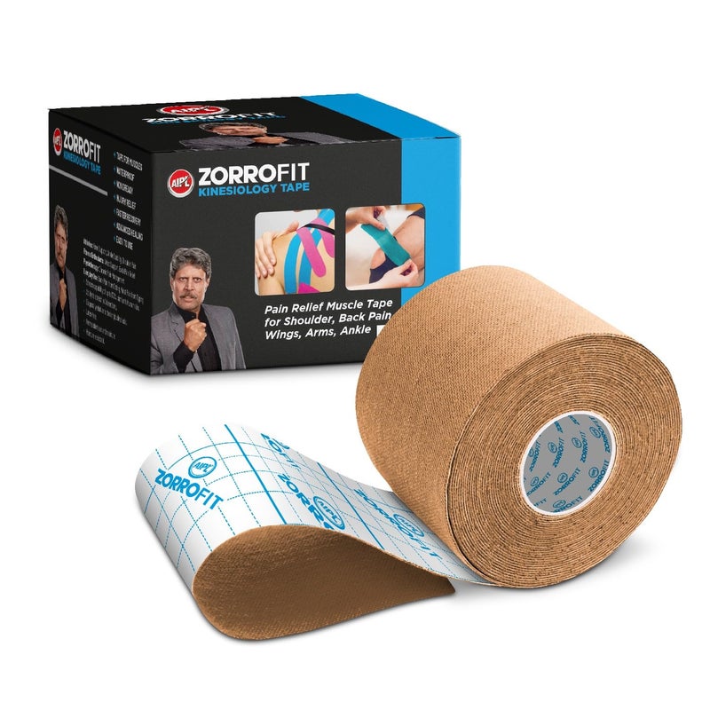 AIPL Zorrofit Kinesiology Tape for Physiotherapy, Sports Injury, Pain Relief Muscle, for Shoulder, Wings, Arms, Ankle KT Taping Waterproof Athletic for Pain Support - Image 5
