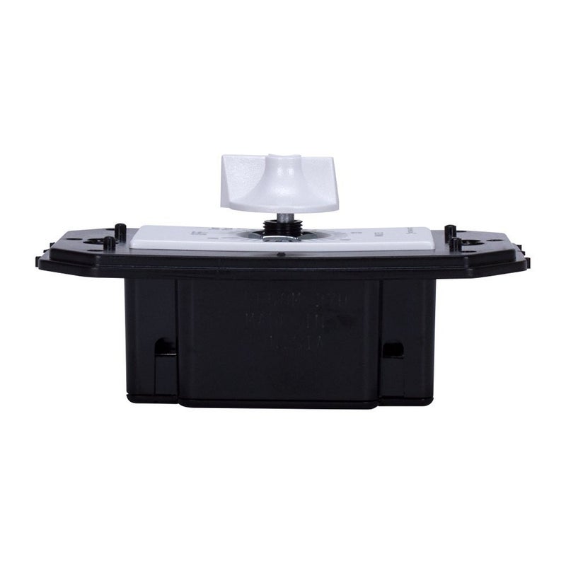 Intermatic FD60MWC 60-Minute Spring-Wound In-Wall Countdown Timer Switch for Auto-Off control of Fans and Lights, White - Image 3