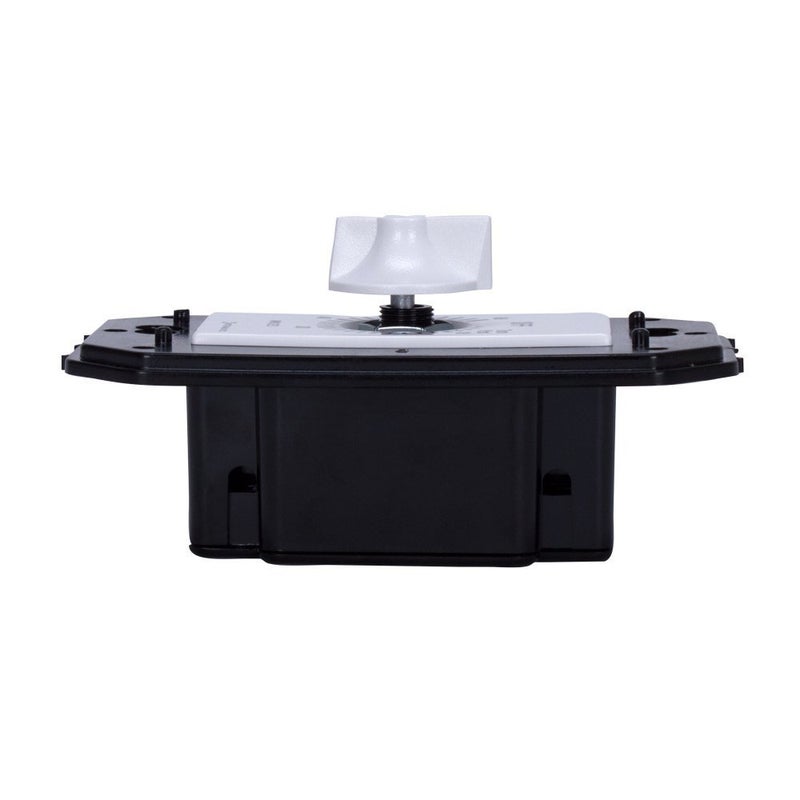 Intermatic FD60MWC 60-Minute Spring-Wound In-Wall Countdown Timer Switch for Auto-Off control of Fans and Lights, White - Image 4