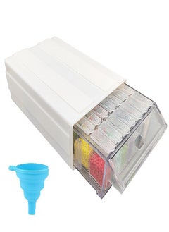 Generic Storage Boxes for Diamond Painting Craft Storage Organizers 35 Slots Individual Containers for Diamond Art Beads Nail Pill Rhinestones Seed 