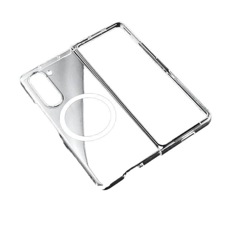 غطاء MagSafe، مقاوم للصدمات لـ Samsung Galaxy Z Fold 7، شفاف، مغناطيس قوي، PC مغناطيسي للتنقل اليومي سهل التخزين للاستخدام المنزلي - Image 4