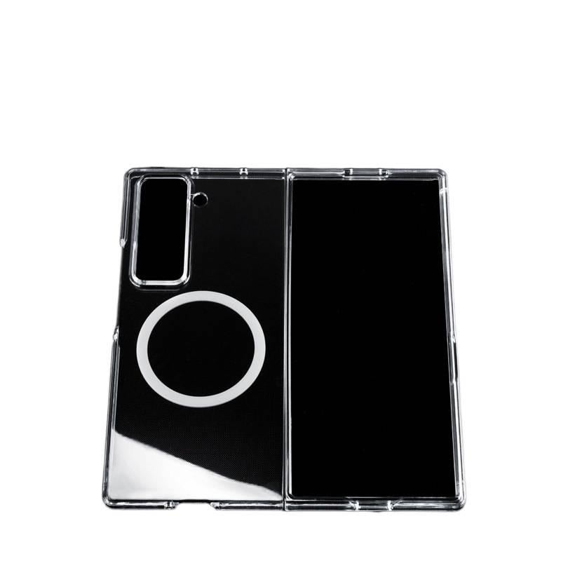 غطاء MagSafe، مقاوم للصدمات لـ Samsung Galaxy Z Fold 7، شفاف، مغناطيس قوي، PC مغناطيسي للتنقل اليومي سهل التخزين للاستخدام المنزلي - Image 2
