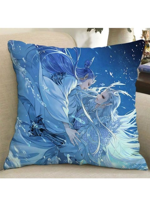 Which Surrounding Pillow, Which Ao Bing Ao Guang Ao Leap Shen Male Leopard Doll Diy Gift-Color:A15-Height:40x40cm Silky Bright Segment Double-sided Printing
