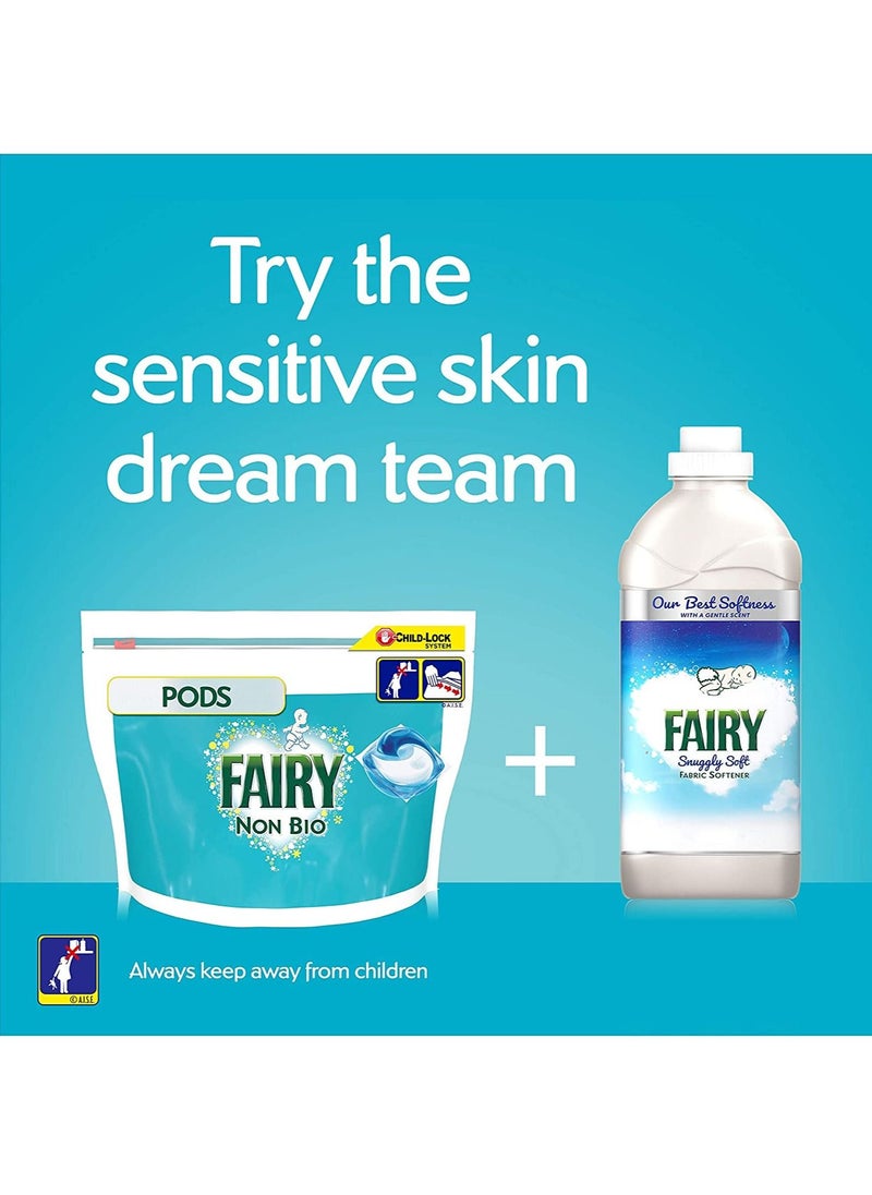 Fairy - Non-Bio 3-in-1 Washing Tablets/Capsules For Sensitive Skin Laundry detergent  60 loads - Image 1