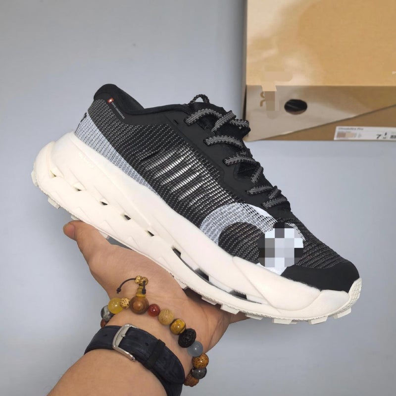 ON Breathable Low-Top Running Trainers with Cushioned Thick Sole for Men and Women - Image 5