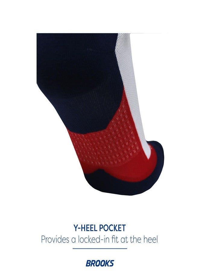 Brooks Ghost Crew Socks I Performance Running Cushioned Socks with Arch Support for Men & Women - Texas23 - Medium - Image 5