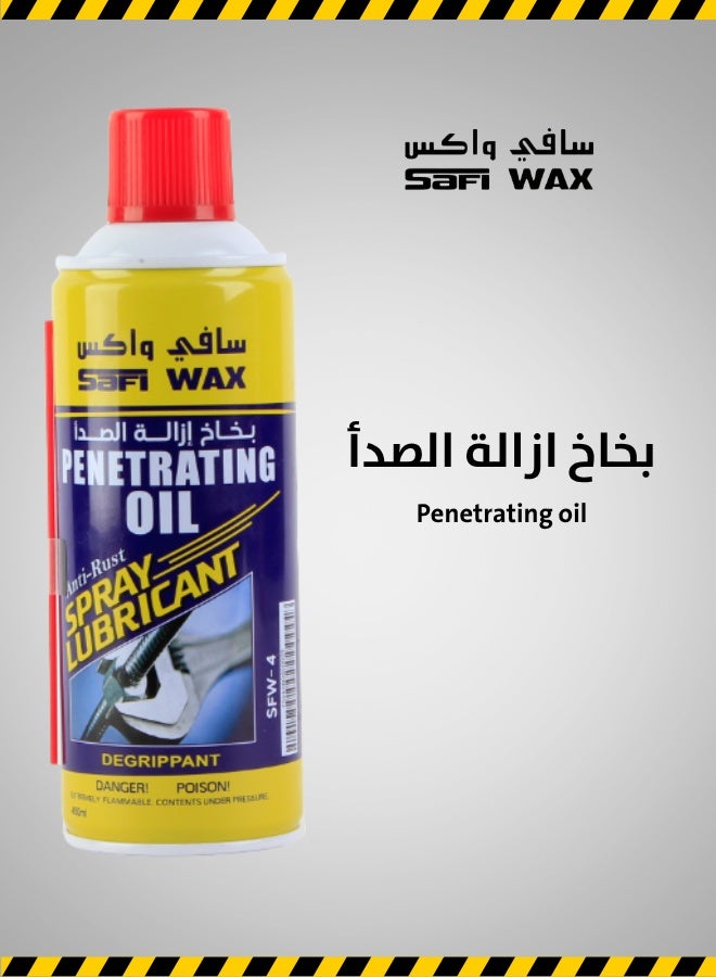Safi WAX Safi Wax Multi-Use Spray Rust Remover 450ml  - Image 1