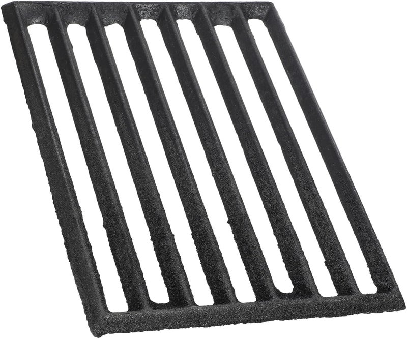 Cast Iron Fire Grate for Stove 21.5x16cm Thickened Metal Stove Fire Grate High Temperature Resistant for Barbecue and Firewood - Image 1