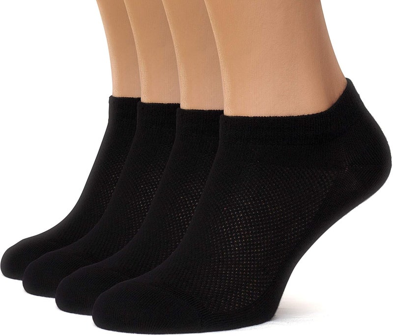 Duna Womens Socks, Ultra Thin Breathable Cotton Ankle Socks for Women, Athletic Running Low Cut No Show - Image 1