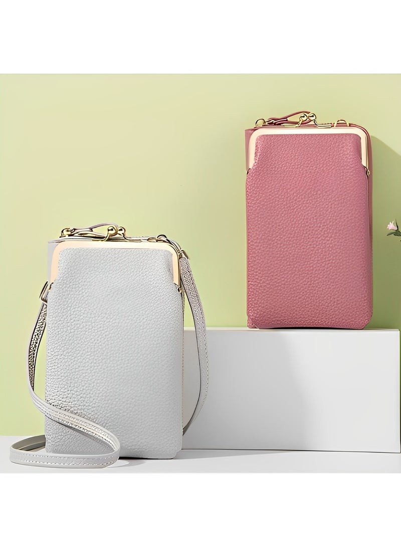 REOCLE Women's Crossbody Bags Crossbody Cell Phone Purses with Adjustable Strap & Multi Credit Card Slots Wallet Purses Best Gift for Women - Image 3