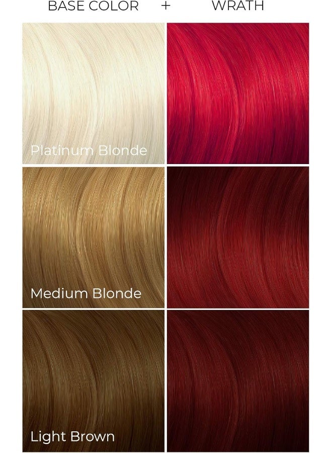 ARCTIC FOX Vegan And Cruelty-Free Semi-Permanent Hair Color Dye (8 Fl Oz, Wrath) - Image 5