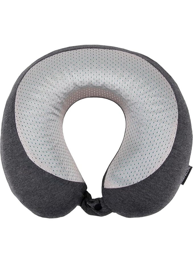 Travelon Cooling Gel Neck Pillow, Charcoal - Image 1