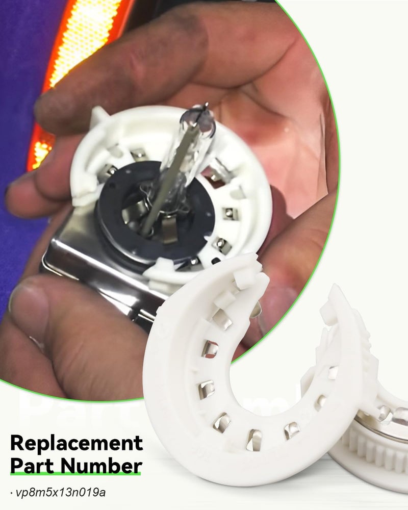 YUANTUO Headlight Bulb Holder Retainer Clip Ring - Image 5