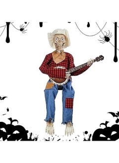 Generic Funny Animated Dueling Banjo Skeletons | Banjo Skeletons,  Animated Banjo Skeletons, Spooky Banjo Skeleton for Festive Home Decoration  - Image 1