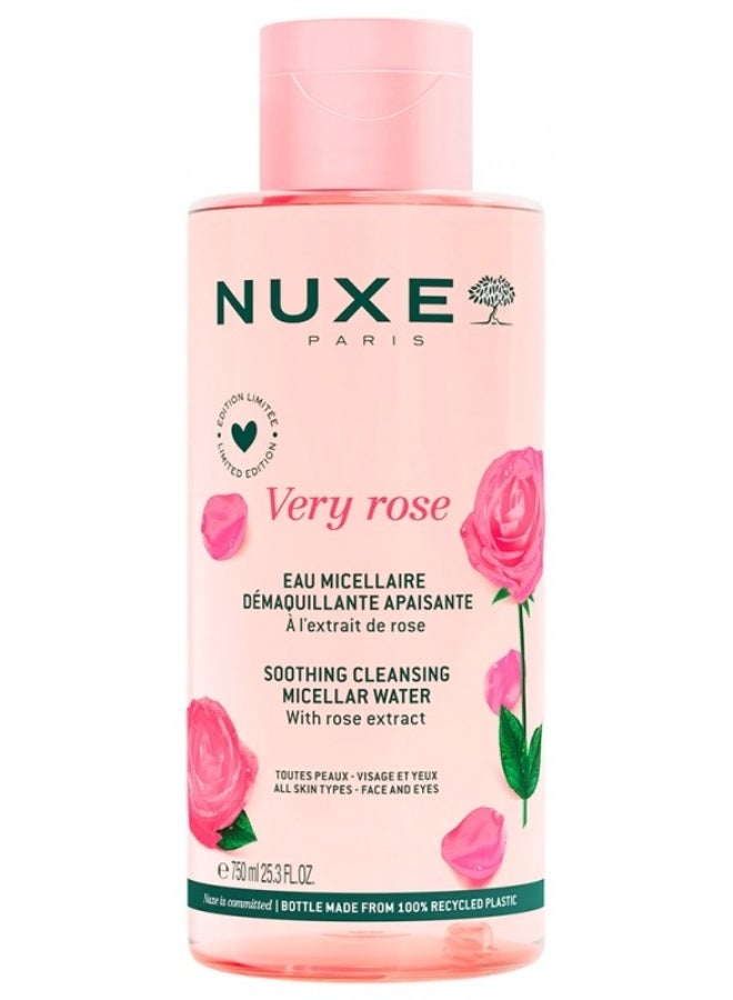 Nuxe Very Rose Eau Micellaire Apaisante 3en1 750 ml