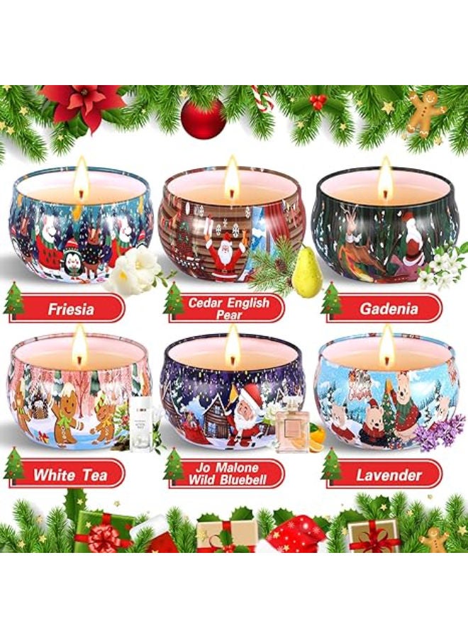 مجموعة من 6 شموع معطرة - Image 4