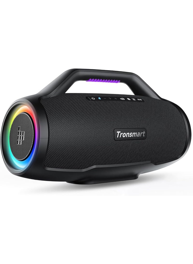 Tronsmart Bang Max Portable Bluetooth Speaker, 130W Powerful Sound with Deep Bass, Party Sync, IPX6 Waterproof, 24H Playtime, Custom App EQ, RGB Light Show, Karaoke Support, Built-in Handle - Image 1