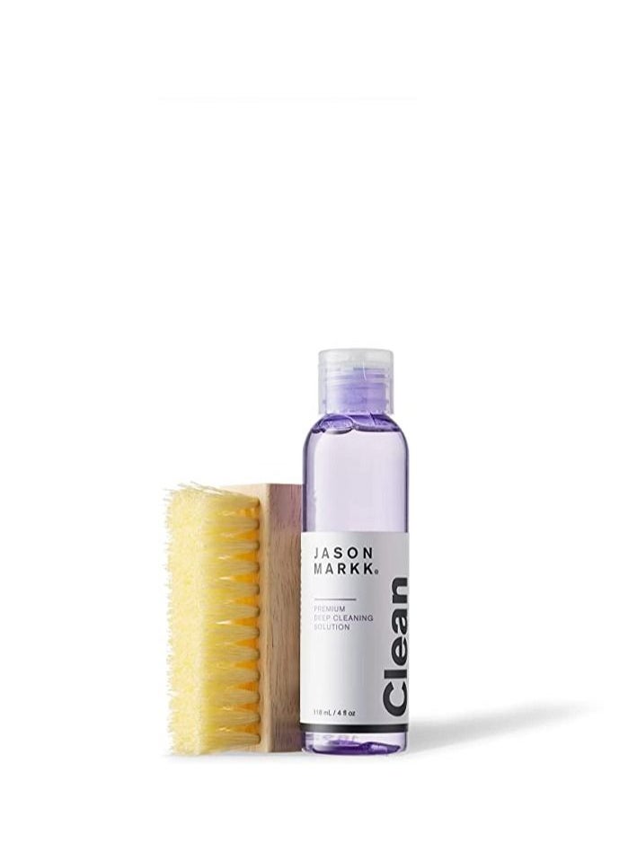 Jason Markk - 4 oz. Premium Shoe Cleaner & Standard Brush - Image 1