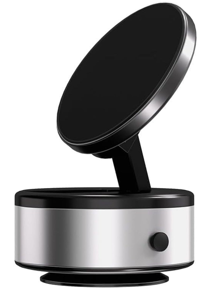 Enhanced Magnetic Car Interior Mount Mobile Phone Holder – 360° Rotation Suction Cup - Image 1