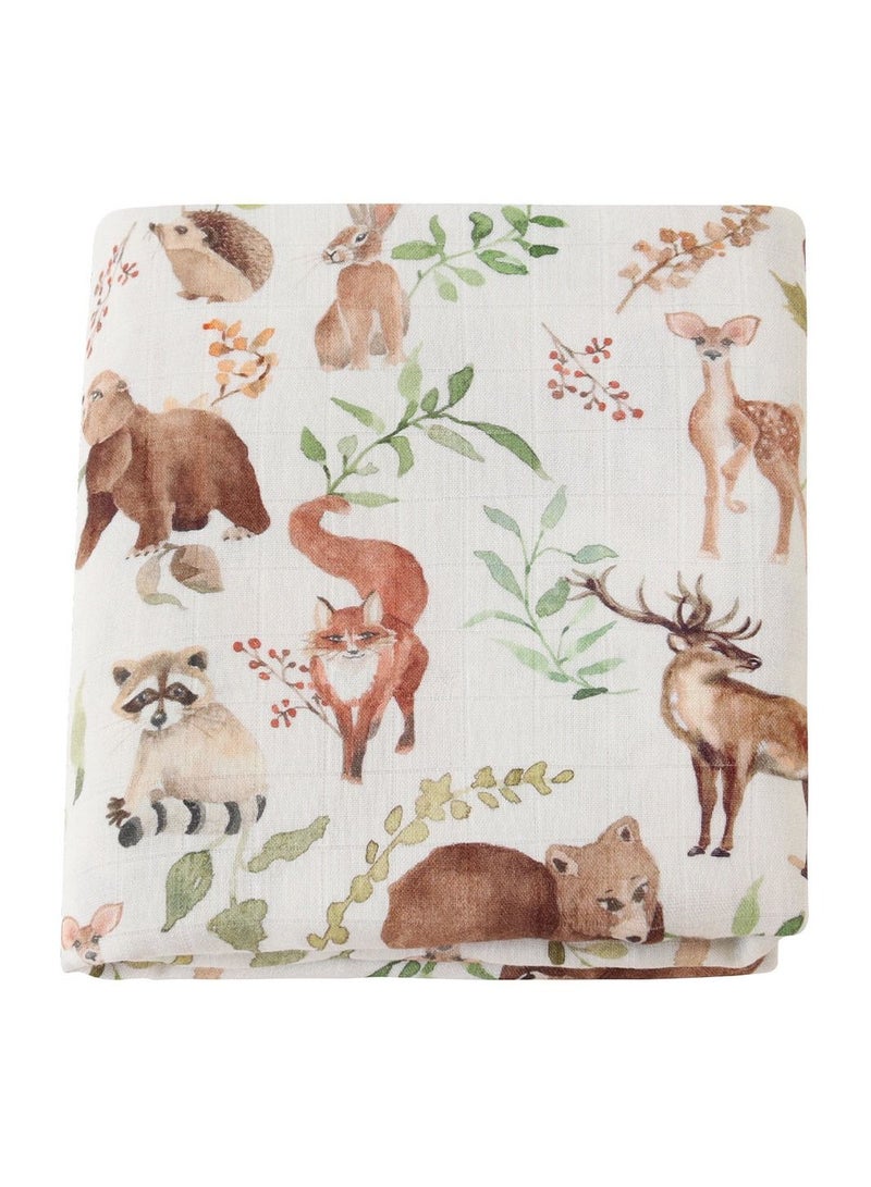 Loquat Pure Cotton Cartoon Printed Bath Towels