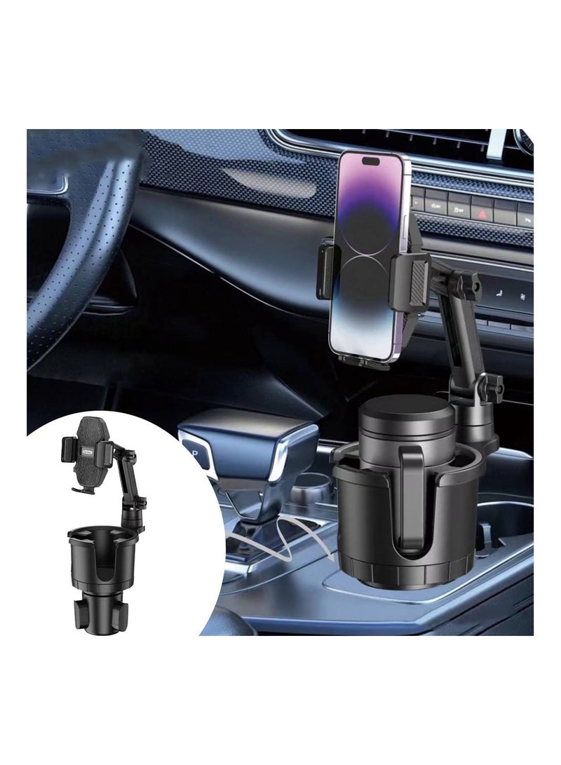 جو-ديز حامل أكواب السيارة Go-Des HD566 متعدد الوظائف وقابل للتعديل وموفر للمساحة - Image 3