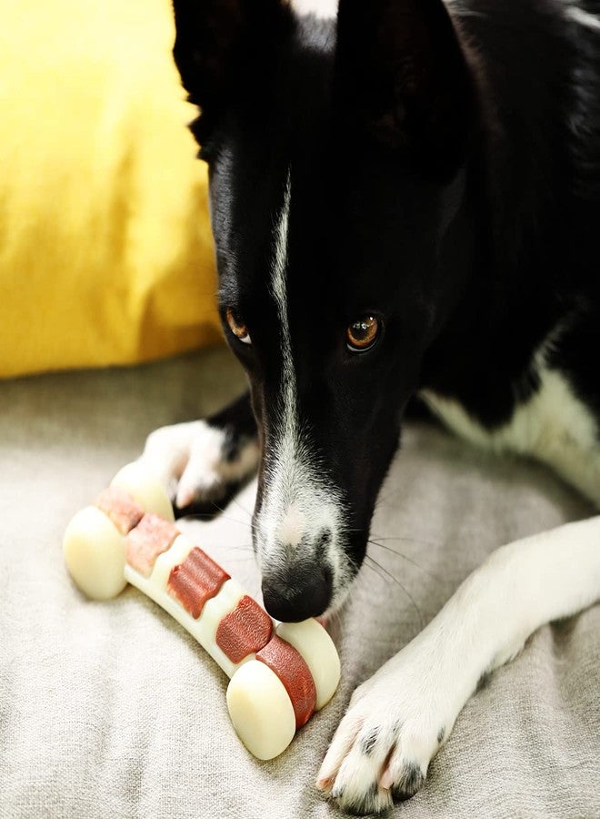 Tikaton Hammerbone Durable Dog Chew Toy for Aggressive Chewers, Beef Flavor Dog Toy, Medium - Image 5