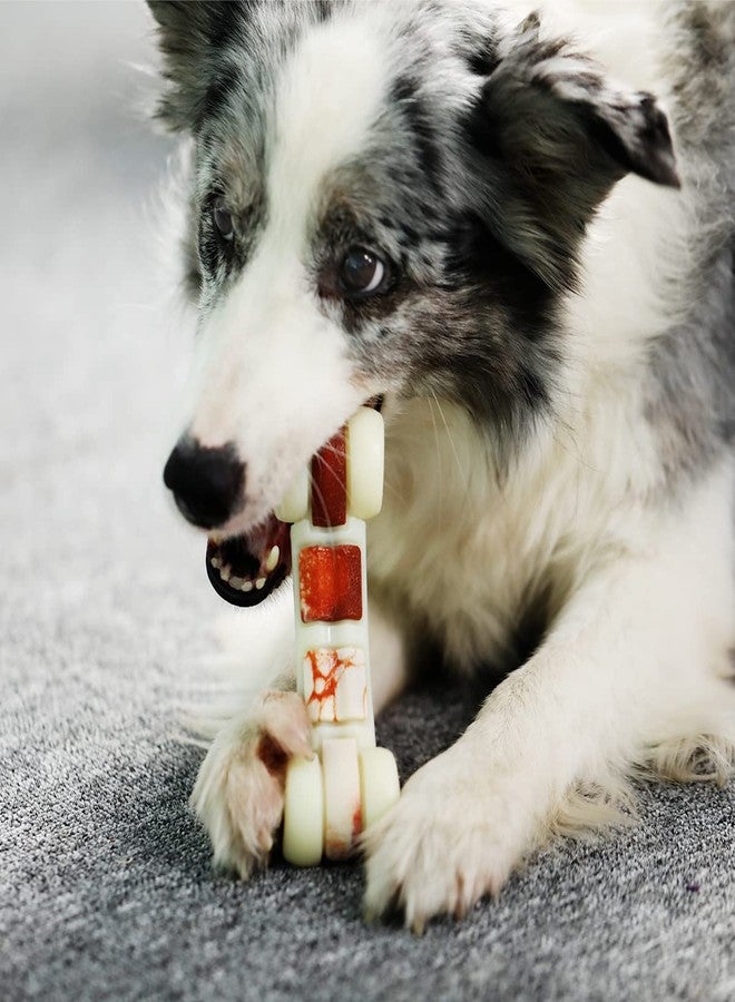 Tikaton Hammerbone Durable Dog Chew Toy for Aggressive Chewers, Beef Flavor Dog Toy, Medium - Image 2