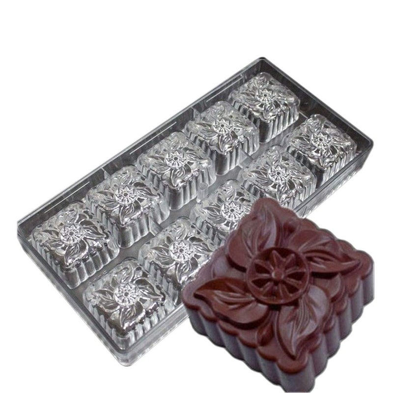 Polycarbonate Chocolate Mold DIY Handmade Chocolate Candy Mould Pastry Tools Bakeware 19360