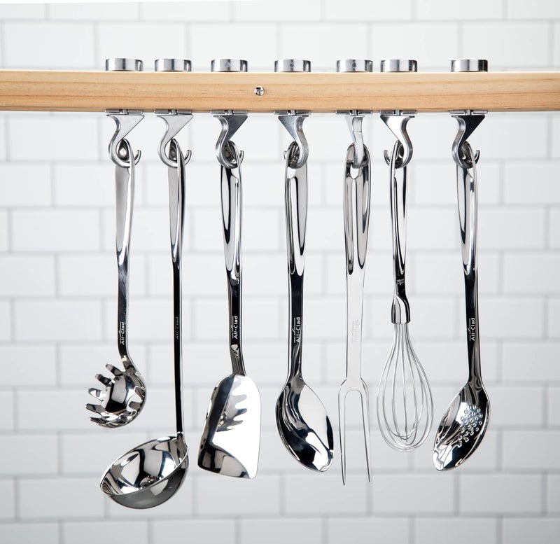 All-Clad Specialty Stainless Steel Kitchen Gadgets Whisk Kitchen Tools, Kitchen Hacks Silver - Image 2