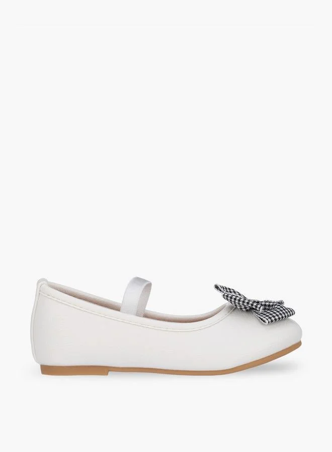 Flora Bella By Shoexpress Girls Elastic Strap Ballerina Shoes