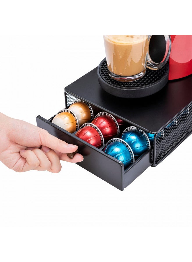 Rice rat Vertuo Capsule Holder Drawer for Nespresso with Handle (30 Pods) - Image 3